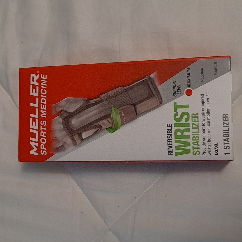 New L/XL Mueller wrist stabilizer